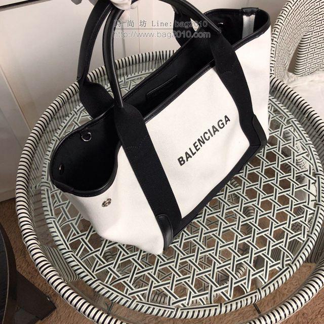 Balenciaga女包 巴黎世家新版爆款 帆布字母包 新版一行字 中號手提包  csbl1165